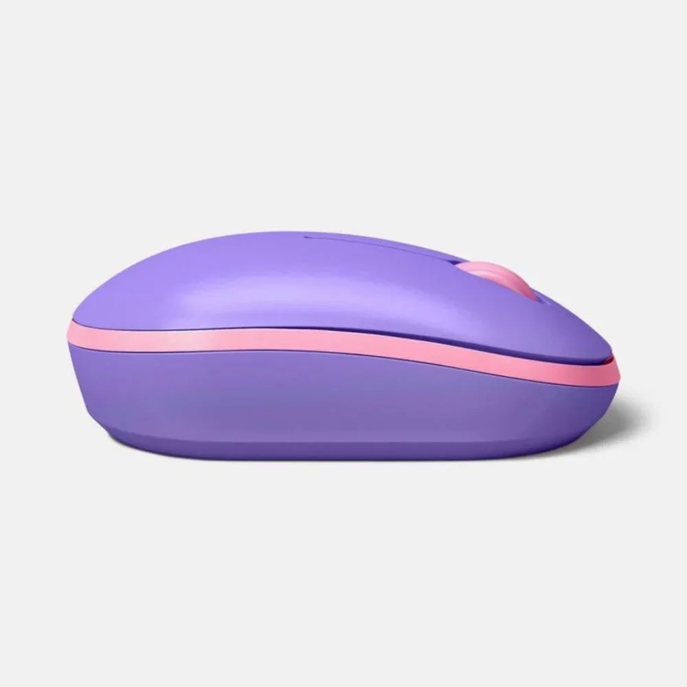Bluetooth Mouse-Purple-USB A Connections-heyday